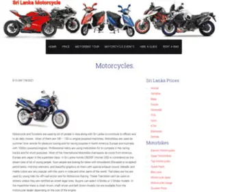 Srilankamotorcycle.com Screenshot