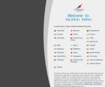 Srilankan.aero(SriLankan Airlines) Screenshot