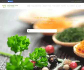 Srilankantaste.jp(Sri Lankan Taste) Screenshot