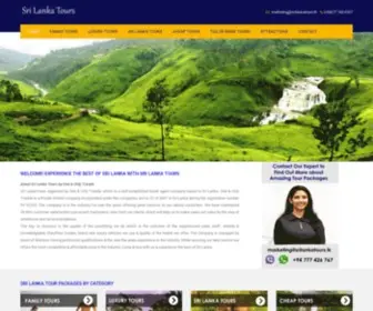 Srilankatours.lk(Sri Lanka Tours) Screenshot