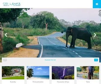 Srilankatravelandtourism.com(Sri Lanka Travel and Tourism) Screenshot