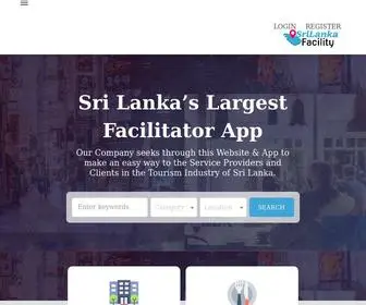 Srilankatravelfacilitator.com(Sri Lanka travel facilitator) Screenshot