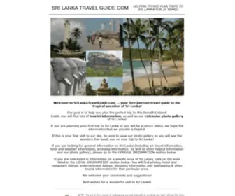 Srilankatravelguide.com(Sri Lanka Travel Guide) Screenshot