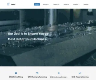 Srilaven.com(CNC Centerless Grinding Machines Manufacturers) Screenshot