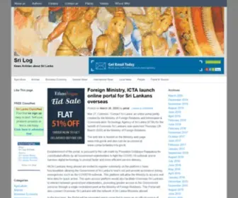 Srilog.com(Sri Log) Screenshot