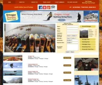 Srinagartourism.com(Srinagar Tourism) Screenshot