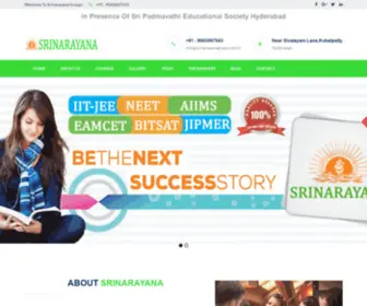 Srinarayanagroup.com(SriNarayana) Screenshot