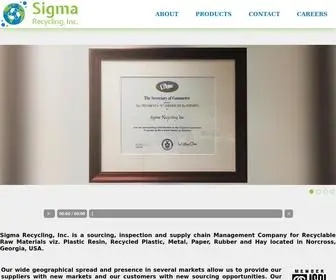 Srinc.us.com(Sigma Recycling) Screenshot