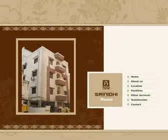 Srinidhihostels.com(Srinidhi) Screenshot