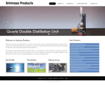 Srinivasaproducts.com(Srinivasa Products) Screenshot