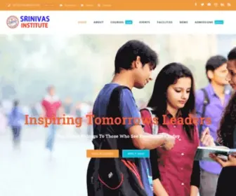 Srinivasinstitute.com(The Smart Way To Success) Screenshot