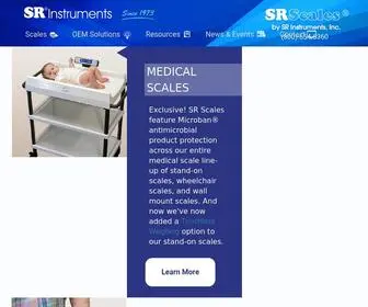 Srinstruments.com(SR Instruments) Screenshot