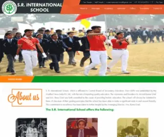 Srinternationalschool.in(International School) Screenshot