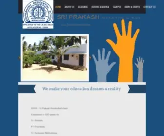 Sriprakashschool.com(Sriprakashschool) Screenshot