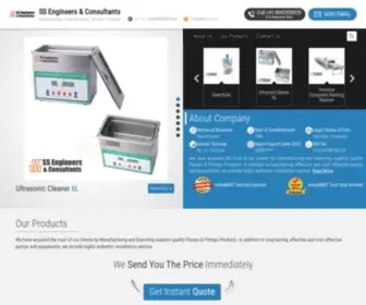 Sripumps.org(SS Engineers & Consultants) Screenshot