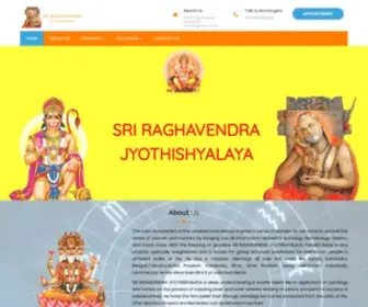 SriraghavendrajYothishyalaya.com(Best Astrologer in India) Screenshot