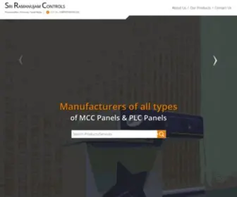 Sriramanujamcontrols.com(Sri Ramanujam Controls) Screenshot