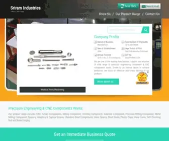 Sriramindustries.com(Sriram Industries) Screenshot