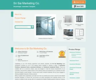 Srisaimarketing.com(Sri Sai Marketing Co) Screenshot