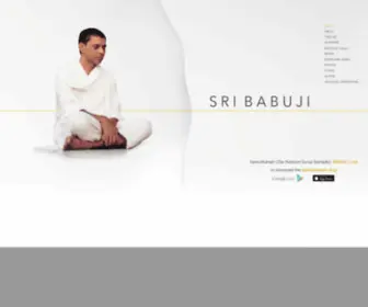 Srisainathunisarathbabuji.com(Sri Sainathuni Sarath Babuji) Screenshot