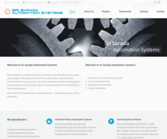 Srisarada.com(Sri Sarada Automation Systems) Screenshot