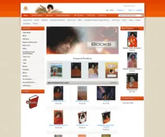 Srisathyasaipublications.com(Sai Cart) Screenshot