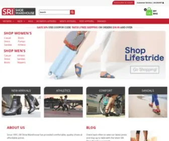 Srishoes.com(Shoe Store) Screenshot