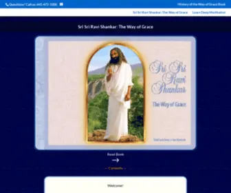 SriSri.com(Sri Sri Ravi Shankar) Screenshot