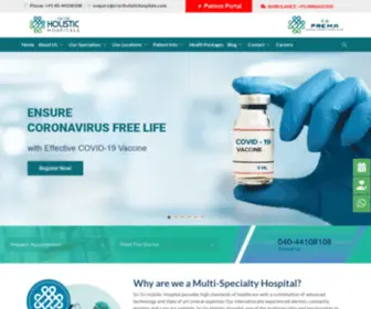 Srisriholistichospitals.com(Sri Sri Holistic Hospitals) Screenshot