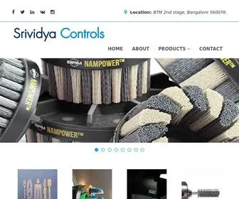 Srividyacontrols.in(Home Srividya controls) Screenshot