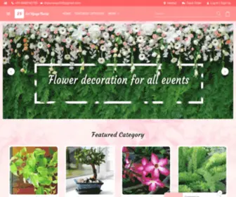 Srivijayaflorist.com(Sri Vijaya Florist) Screenshot