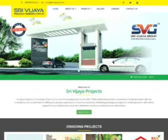 Srivijaya.net(Sri Vijaya Projects) Screenshot