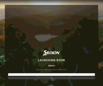 Srixon.co.za(Srixon Golf) Screenshot