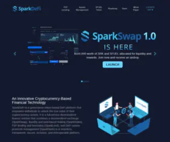 SRK.finance(SparkDeFi) Screenshot