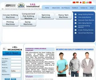 Srkinternational.com(Company Overview) Screenshot
