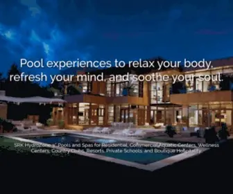 SRkpools.com(SRK Pool Services) Screenshot