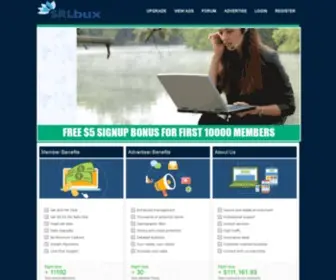 SRlbux.com(Best Online Earn Money) Screenshot