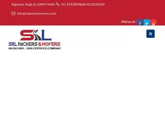 SRlpackersmovers.com(SRL Packers and Movers) Screenshot