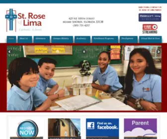 SRLSchool.com(St. Rose of Lima) Screenshot