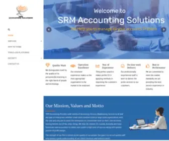 Srmaccounting.com(Accounting Solutions) Screenshot