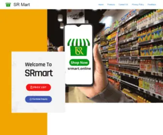 Srmart.online(SR Mart) Screenshot