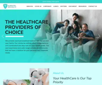 Srmedihealth.com(One Stop Holistic & Integrated HealthCare Group) Screenshot