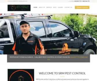 SRmtermiteandpestcontrol.com.au(SRM Termite & Pest Control) Screenshot