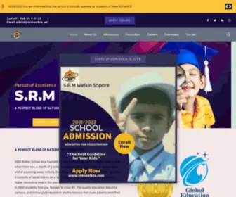 SRmwelkin.com(SRM Welkin) Screenshot