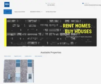 Srnola.com(Southern Realty New Orleans) Screenshot