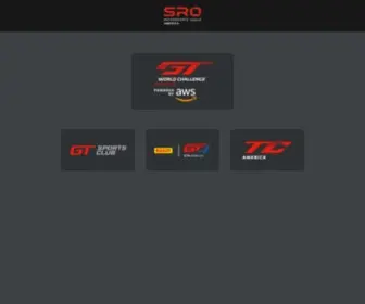 Sro-America.com(SRO Motorsports Group America) Screenshot