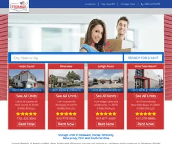 Sroa.com(Storage Rentals of America) Screenshot