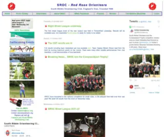 Sroc.org(South Ribble Orienteering Club) Screenshot