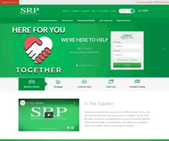 SRPfcu.org(SRP Federal Credit Union) Screenshot