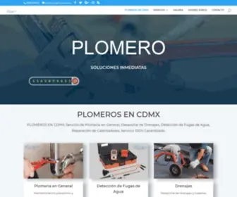 SRplomero.com.mx(PLOMEROS EN CDMX) Screenshot